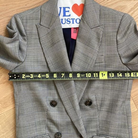 J. Crew Gray Double-Breasted Blazer - Picture 15 of 16